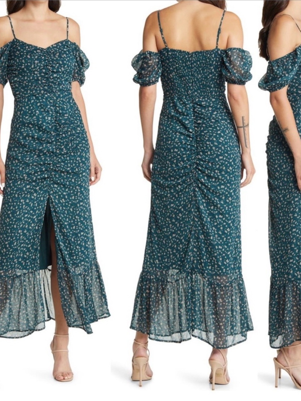 WAYF Nyla Floral dress - Medium